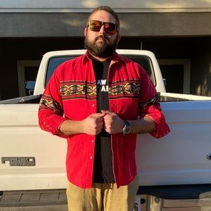 Wrangler Aztec pearl snap